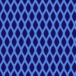 Lovely Lunes - MEDIUM – Geometric Mono Blue