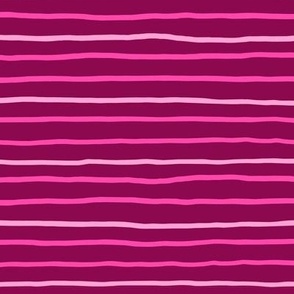 Blooming Lines - MEDIUM – Multi Pink Burgundy