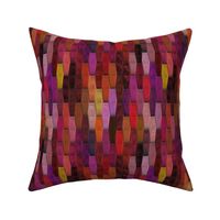 GRUNGE WOOD SCALE GEOMETRY BURGUNDY RED PSMGE