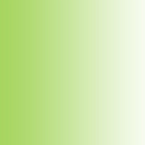 21" x 42"  ombre gradient light green #a6d55f to white