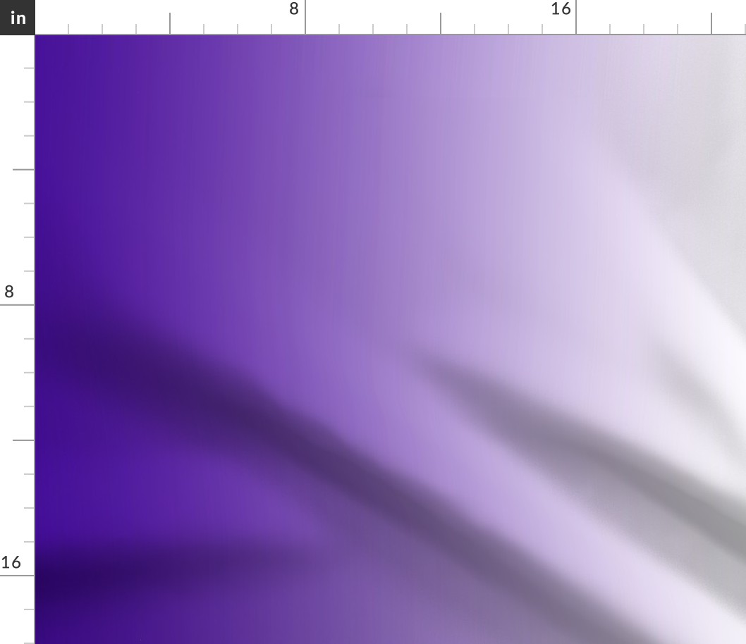 21" x 42"  ombre gradient neon purple #400095 to white