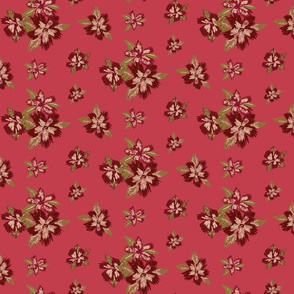 Tribal Heritage AW_Scattered Floral Rose