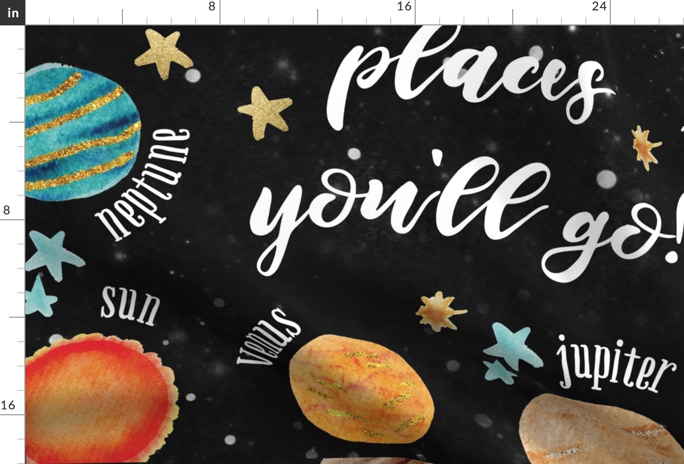 1 blanket + 2 loveys: oh, the places you'll go! // black