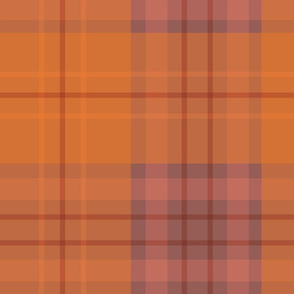 For the love of Plaid-Pumpkin and Russett-Woodland Palette