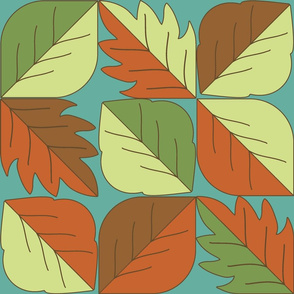 Leaf Elements-Retro Jam Palette-Large scale