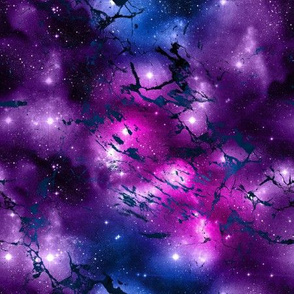 Marble Galaxy Pink Purple Blue