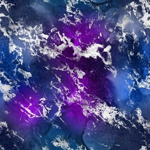 Marble Galaxy Purple Blue