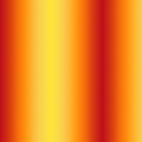 CUSTOM SUNSET 3 COLORS GRADIENT RED ORANGE YELLOW FLWRHT