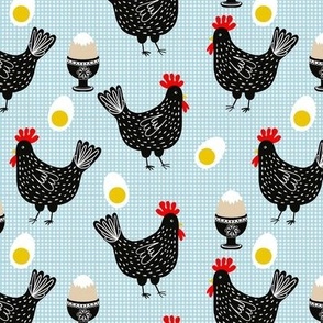 Mrs Chicken and Her Eggs