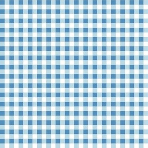 Warm Blue Gingham