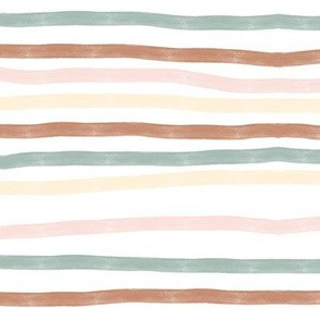 rainbow stripes - medium to large version 