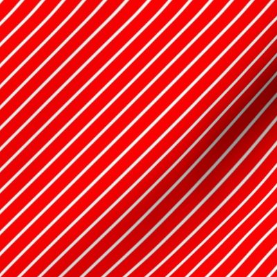 Candy Cane Stripes in Pure Red and White V16