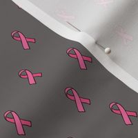 Breast cancer awareness month october women support design gray pink