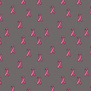 Breast cancer awareness month october women support design gray pink