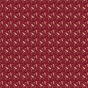 Red, White, and Rose Wine Pattern - tiny