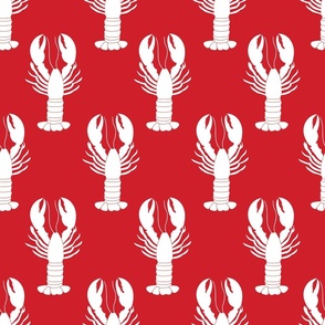 Lobsters on Red