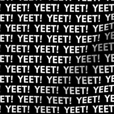 YEET Meme on Black