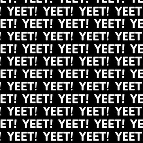 YEET Meme on Black