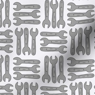 Wrenches on Light Gray