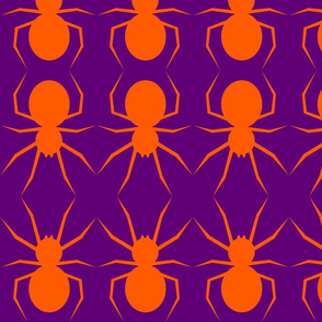 Spiders: Orange/Purple