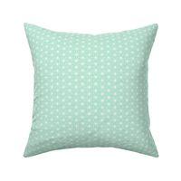 Star Tile mint green // mini