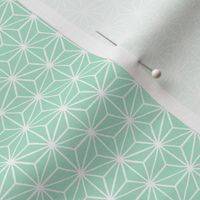 Star Tile mint green // mini