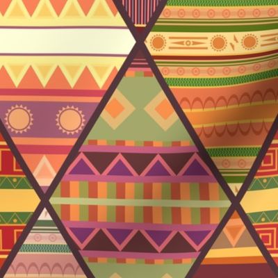 Tribal blanket pattern