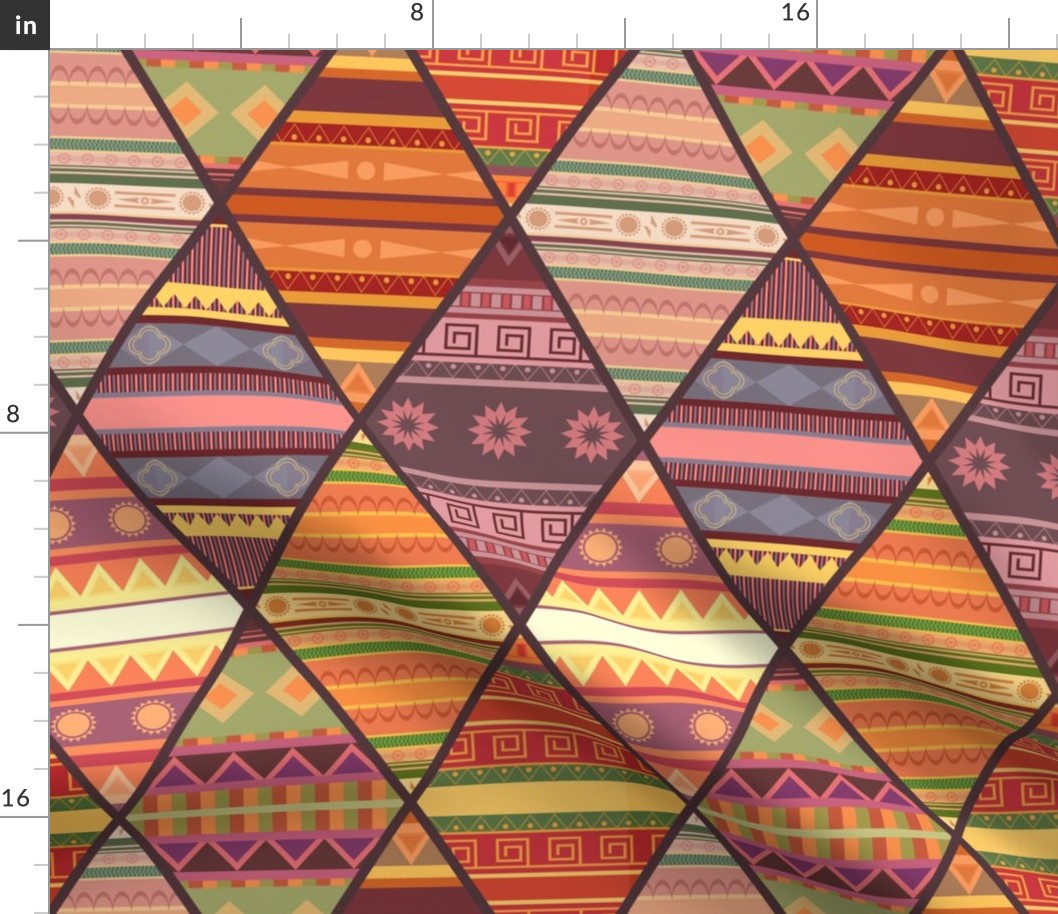 Tribal blanket pattern