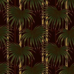 Palm leaves