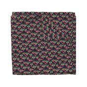 Poppy Flowers Pattern Dark