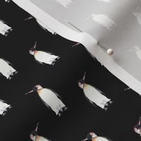 Penguin Pattern Dark