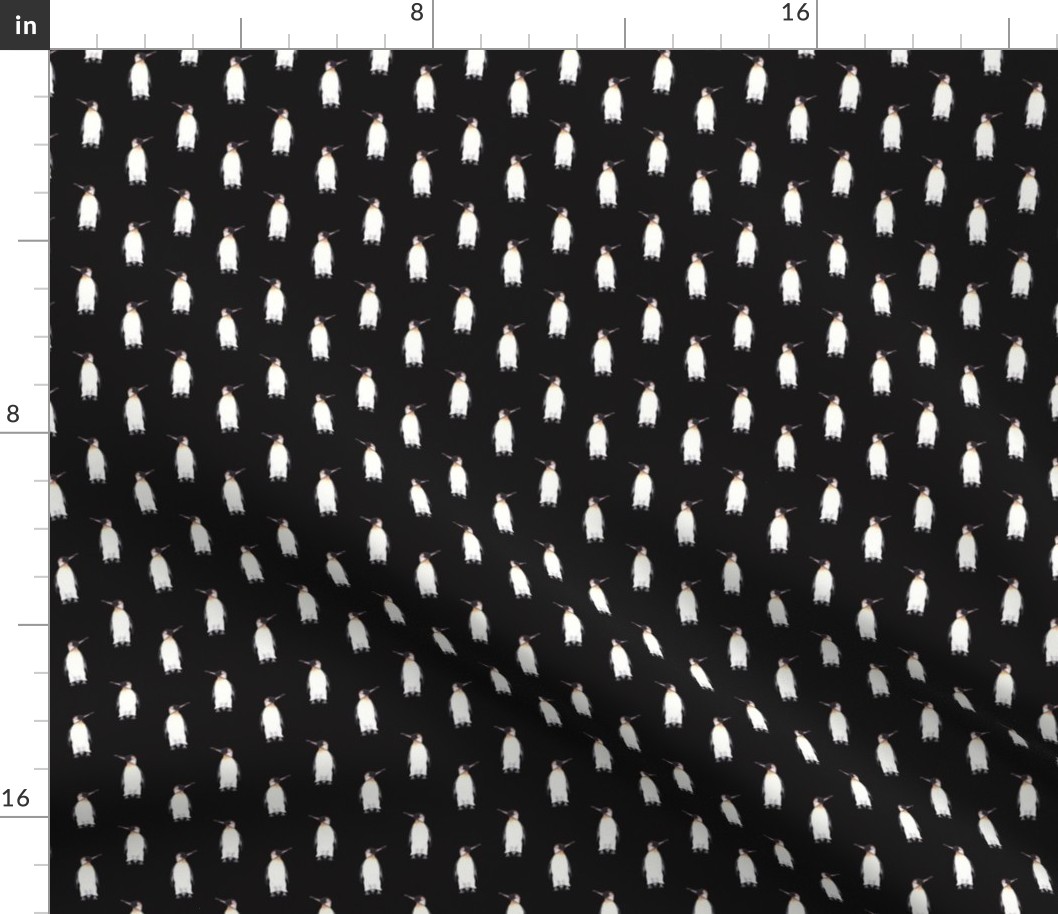 Penguin Pattern Dark