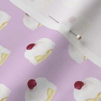 Pudding Cherry Pattern Pink