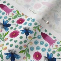 Watercolor Pattern Summer Mix