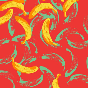 bananas on RED