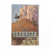 Visit the Okanagan Valley vintage tea towel