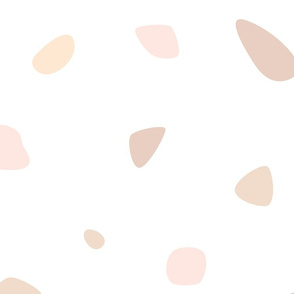 peach terrazzo- large