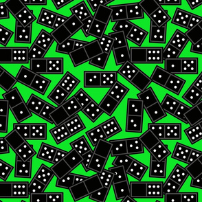 domino scatter green 12x12