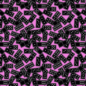 domino scatter pink 8x8