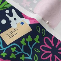 Fandango Pink Garden snail mail