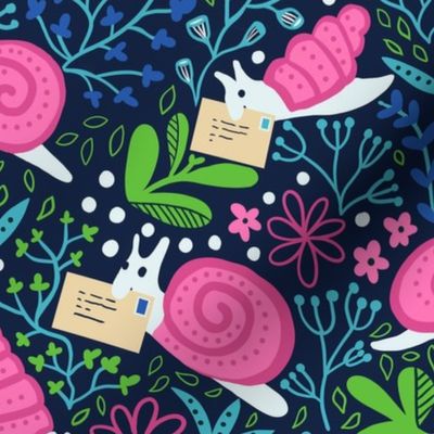 Fandango Pink Garden snail mail