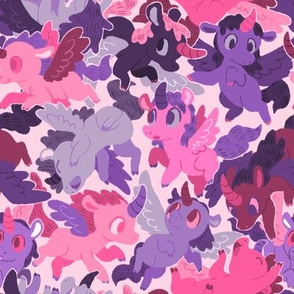 Pink Unicorn Camouflage