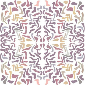 Soft Earth Tones Intricate Detail Abstract Design