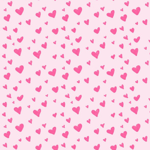 Pink hearts | valentine love sweetheart