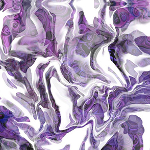 Purple Fluid Art Abstract || marbleized
