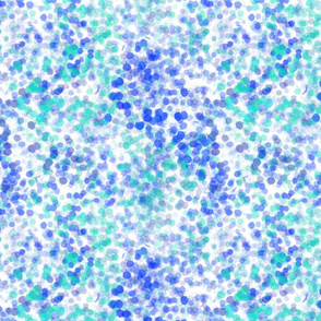 Blue,purple dots abstract 