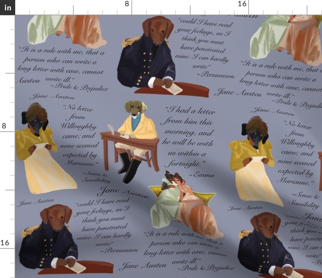 Regency Dachshunds and the Art of the Letter Gray