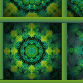 Green Yellow Mandala