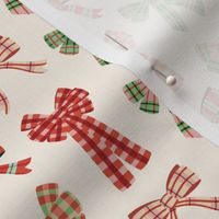 Plaid Christmas Bows