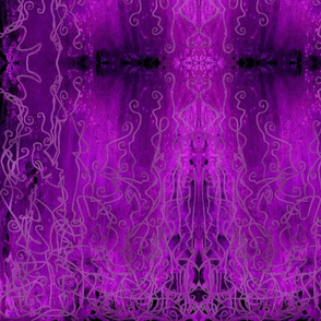 Royal Purple Palace Curtain